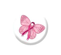 Charity Activity Pins Pink Ribbon Symbols Pin Badges for Breast Cancer Awareness Practical Brooch Pin for Decoration as A Symbol of Support