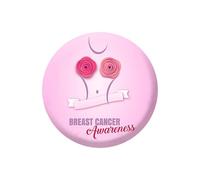 Charity Activity Pins Pink Ribbon Symbols Pin Badges for Breast Cancer Awareness Practical Brooch Pin for Decoration as A Symbol of Support