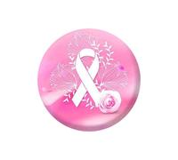 Charity Activity Pins Pink Ribbon Symbols Pin Badges for Breast Cancer Awareness Practical Brooch Pin for Decoration as A Symbol of Support