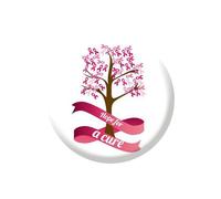 Charity Activity Pins Pink Ribbon Symbols Pin Badges for Breast Cancer Awareness Practical Brooch Pin for Decoration as A Symbol of Support