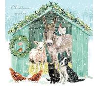 Charity Christmas Card Pack - Farmyard Animals
