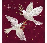 Charity Christmas Card Pack - Merry Doves
