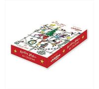 Charity Christmas Cards 20 Assorted 5 Designs Quentin Blake NSPCC - Xmas Boxed