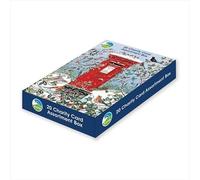 Charity Christmas Cards 20 Assorted 5 Designs RSPB Birds - Traditional Xmas Boxed