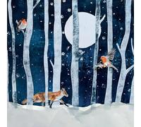 Charity Christmas Cards Pack of 8 - BHF, Marie Curie, Mind, NSPCC and Shelter - Snowy Woodland Animal Forest Scene - Festive Artistic Design - Eco-Friendly - Made in the UK