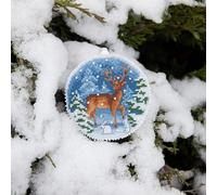 Charivna Mit Christmas Tree Toy Cross-Stitch kit T-16C Set of Pictures Winter Evening