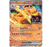 Charizard ex 006/165 Double Rare Pokemon Card | Pokémon Scarlet & Violet 151 Set | Titan Authenticated