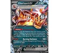 Charizard EX SVP196 JUMBO OVERSIZED Lenticular Promo Card | XXL Large Pokémon Card | Black Star Scarlet & Violet Promo | Titan Authenticated for Collectors, Trainers & Fans