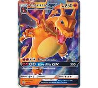 Charizard GX SM211 Pokemon Promo Card | Sun & Moon Hidden Fates Promo Series | With Flamethrower & Flare Blitz GX Attacks | Pokemon GX Card + TitanCards Toploader