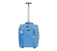 CHARKHAH Hand Luggage Case Travel Bag Trolley on Wheels Carry-Ons Flight Approved Cabin Suitcase 1.45 kg Lightweight Suitcases Large 37 Liter Bags Size 50 cm x 35 cm x 20 cm (HD-B-Sky Blue)