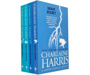Charlaine Harris 4 Book Set Pack Harper Connelly Mysteries Series