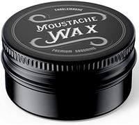 Charlemagne Beeswax Moustache Wax & Beard Balm - 1 Count, Lime Scent - Strong Hold Beard Wax & Moustache Balm for Men