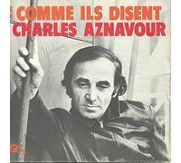 Charles Aznavour - Barclay 61.668 - Charles Aznavour : Comme ils disent, On se révéillera - Original Made In France - Disque vinyle SP Single 45 tours 2 titres (et non CD).