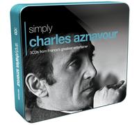 CHARLES AZNAVOUR - SIMPLY CHARLES AZNAVOUR (3CD TIN) 3 CD NEW