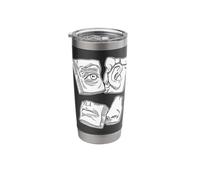 Charles Bargue Plates Face Features Classical Drawing Stainless Steel Insulated Tumbler