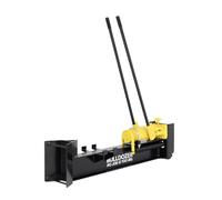 CHARLES BENTLEY BULLDOZER PRO 10 Ton Hand Operated Heavy Duty Hydraulic Log Splitter, No Electricity Required, Horizontal, Rubber Handles, 10 Ton Splitting Force (113X30cm)