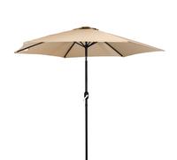 Charles Bentley 2.7m Metal Patio Garden Umbrella