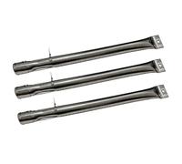 Charles Bentley 2 Burner Gas BBQ Burner Set of 3 in Silver Charles Bentley Silver