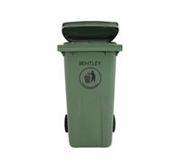 Charles Bentley 240 Litre Green Wheelie Bin, Green