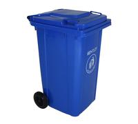 Charles Bentley 240 Litre Wheelie Bin - Various Colours Available in Blue Charles Bentley Blue