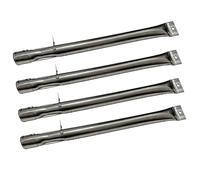 Charles Bentley 3 Burner Gas BBQ Burner Set of 4 in Silver Charles Bentley Silver