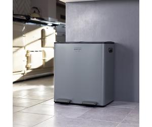 Charles Bentley 30L/40L/60L Double Compartment Kitchen Bin