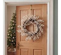 Charles Bentley 55Cm White Berry Christmas Wreath