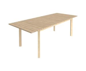 Charles Bentley 6-8 Seater Acacia Extending Dining Table