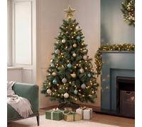Charles Bentley Faux Nordic Spruce Christmas Tree, Green, 6ft