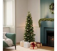 Charles Bentley 6Ft Pre-Lit Faux Pencil Christmas Tree
