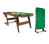 Charles Bentley Sport Charles Bentley 6ft Premium Pub Style Snooker & Pool Games Table Green