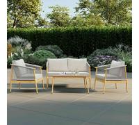 Charles Bentley Almada 4 Seater Lounge Set