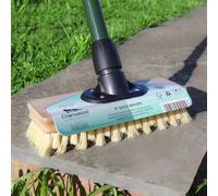 Charles Bentley Charnwood 12" Bassine Broom Garden Maintenance Fsc Wood