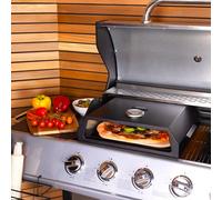 Charles Bentley BBQ Pizza Box With Thermometer Size H12.1 x L41.5 x W36.3cm