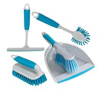 CHARLES BENTLEY 'Brights' Kitchen Bundle Dustpan & Brush Washing Up Blue