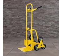 Charles Bentley Bulldozer PRO 200kg Folding Hand Truck, Yellow, 58x54cm