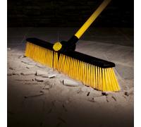 Charles Bentley Bulldozer Yard Broom Sweeper Heavy Duty Industrial With Handle