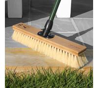 Charles Bentley Charnwood 18" Dual Fill Sweeping, Natural Wood, 140x45x7cm