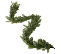 CHARLES BENTLEY Christmas Garland, Faux, Pre-Lit, Decorative, Green Christmas Garland, Doors, Stairs, Warm White, Nordic Spruce, Realistic Lights, Natural, Xmas Decoration, Pre Lit Branch, (180x27cm)