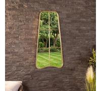 CHARLES BENTLEY Copenhagen Iron Mirror Weather Resistant, 100 x 50 cm