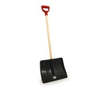 CHARLES BENTLEY Ergonomic Grip, Snow Shovel, Snow Scoop, with Wooden Handle, Driveways, Roads, And Gardens, Lightweight, Garden Tidy, Winter Tools,