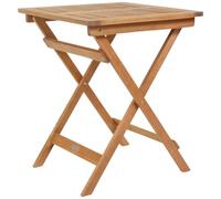 Charles Bentley Wooden Square Foldable Table FSC® 100% Certified