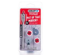 Charles Bentley Gripit 18mm Plasterboard Fixing - Mirror/picture Kit (Red) Max Load 74Kg