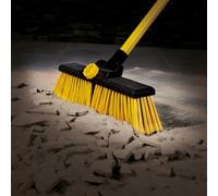 Charles Bentley Heavy Duty Bulldozer Broom Telescopic Plastic, Large