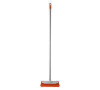 Charles Bentley Indoor Broom Soft Metal Handle, Orange 120x14x14cm
