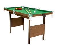 Charles Bentley Junior 4ft American Pool Table With Pool Balls And 2 Cues