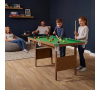 Charles Bentley Junior 4Ft Snooker/pool Table With Pool Balls And 2 Cues