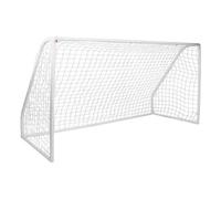 CHARLES BENTLEY 8ft x 4ft Pop up Football Goal for Kids, Junior, Football Net for Garden, Goals Post, Target, Childrens Footballs Training Goals, Portable, Foldable, Outdoor, Net Clips, Ground Pegs
