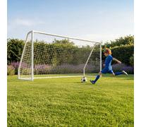 Charles Bentley Kids 10Ftx6Ft White Portable Football Goal