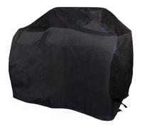 Charles Bentley Large 4 to 5 Burner Gas BBQ Waterproof Cover - Black